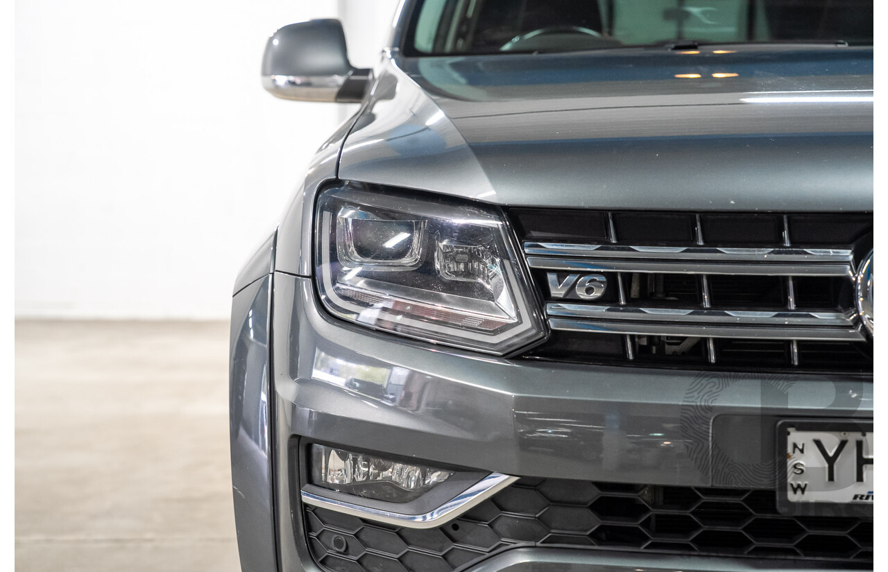 03/2017 Volkswagen Amarok V6 TDI 550 Highline (4x4) 2H MY17.5 Dual Cab Utility Grey Turbo Diesel 3.0L
