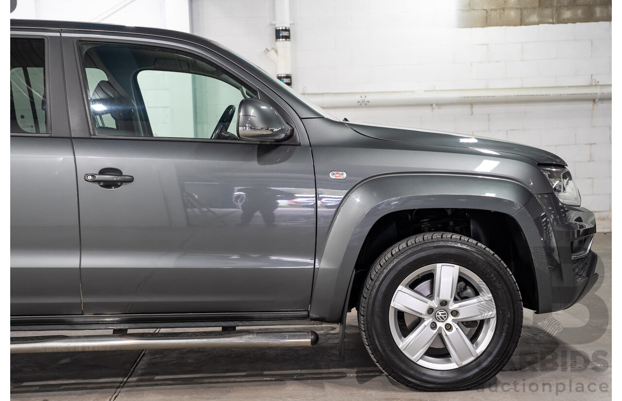 03/2017 Volkswagen Amarok V6 TDI 550 Highline (4x4) 2H MY17.5 Dual Cab Utility Grey Turbo Diesel 3.0L