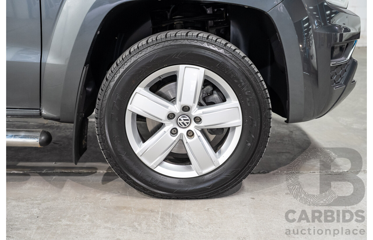 03/2017 Volkswagen Amarok V6 TDI 550 Highline (4x4) 2H MY17.5 Dual Cab Utility Grey Turbo Diesel 3.0L