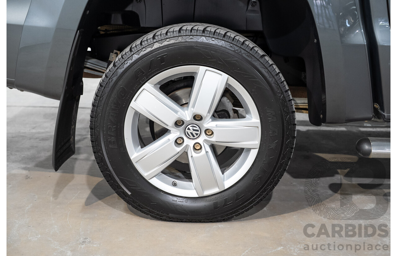 03/2017 Volkswagen Amarok V6 TDI 550 Highline (4x4) 2H MY17.5 Dual Cab Utility Grey Turbo Diesel 3.0L