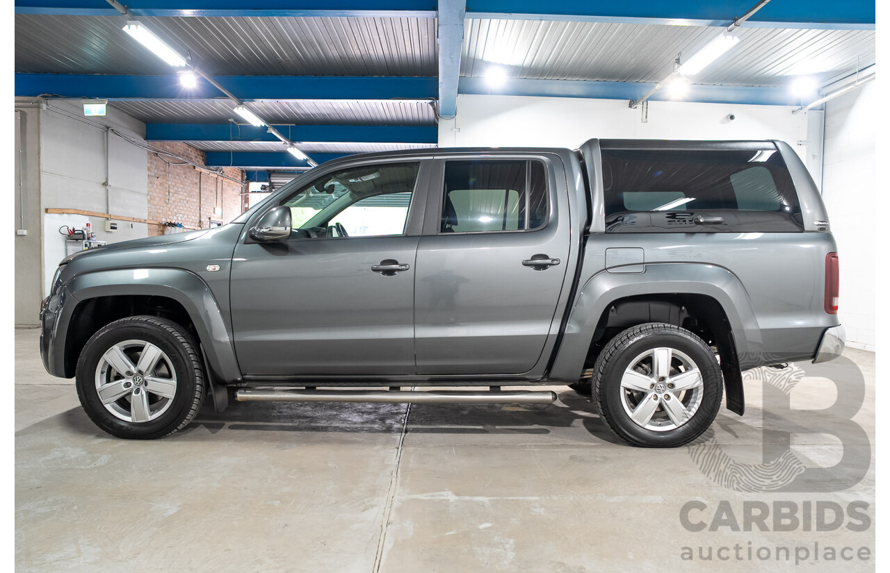 03/2017 Volkswagen Amarok V6 TDI 550 Highline (4x4) 2H MY17.5 Dual Cab Utility Grey Turbo Diesel 3.0L