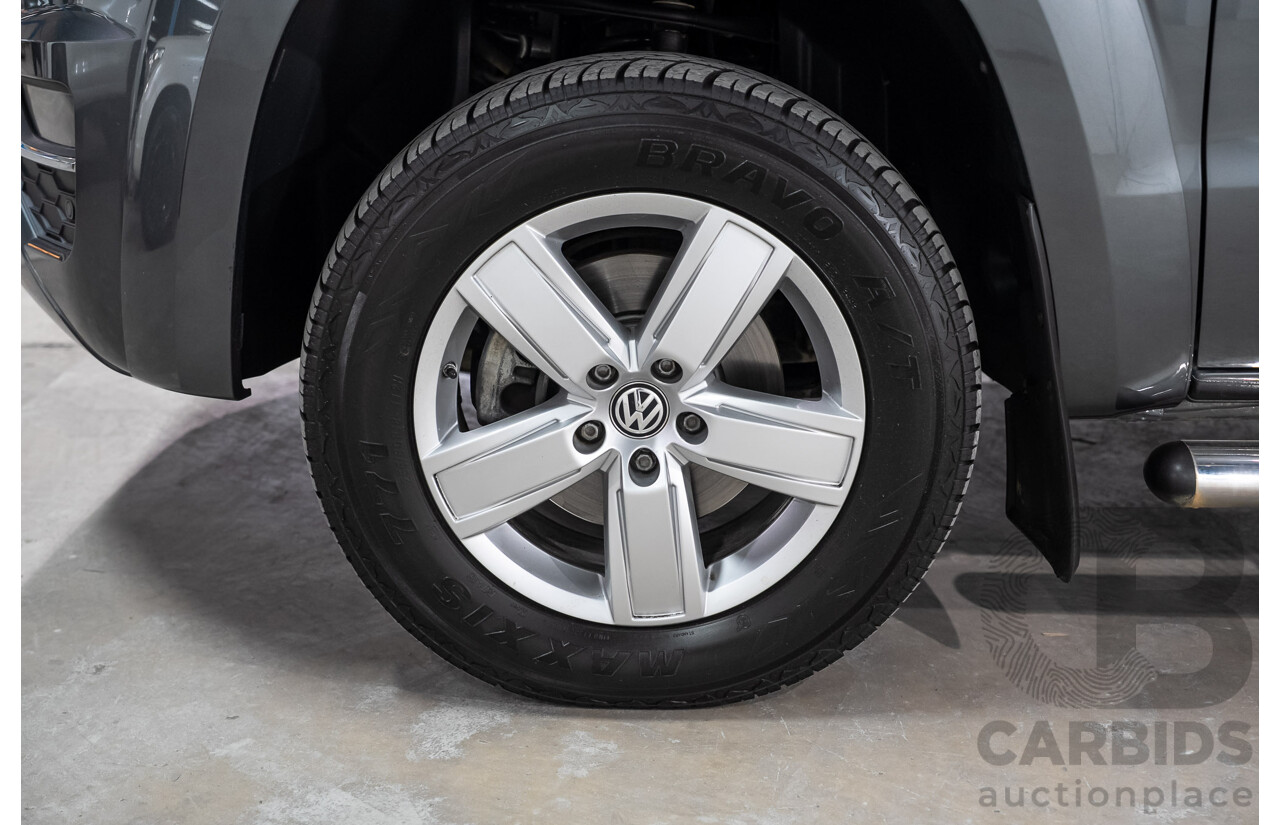 03/2017 Volkswagen Amarok V6 TDI 550 Highline (4x4) 2H MY17.5 Dual Cab Utility Grey Turbo Diesel 3.0L