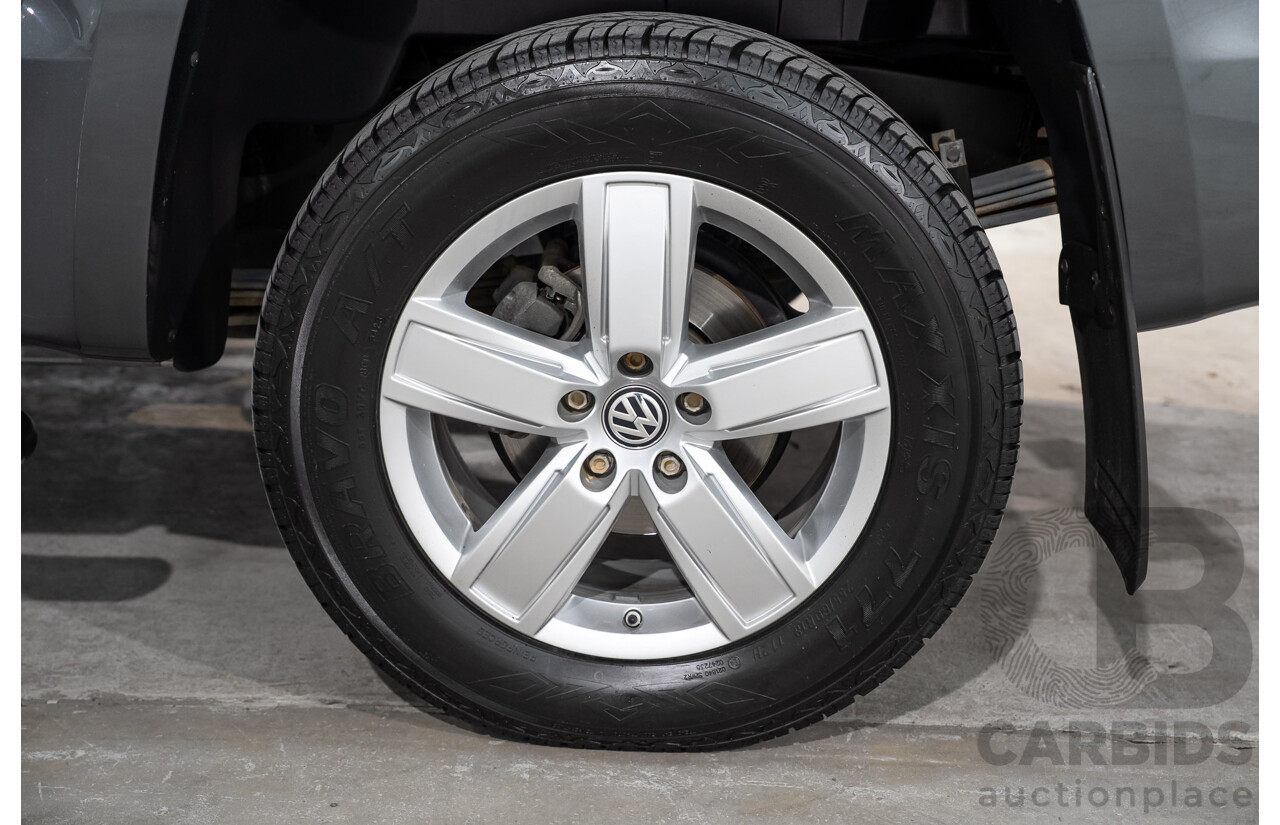 03/2017 Volkswagen Amarok V6 TDI 550 Highline (4x4) 2H MY17.5 Dual Cab Utility Grey Turbo Diesel 3.0L