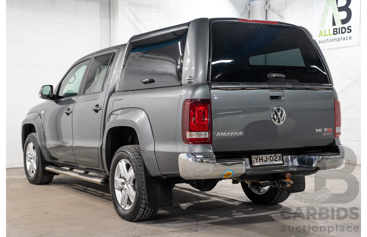 03/2017 Volkswagen Amarok V6 TDI 550 Highline (4x4) 2H MY17.5 Dual Cab Utility Grey Turbo Diesel 3.0L
