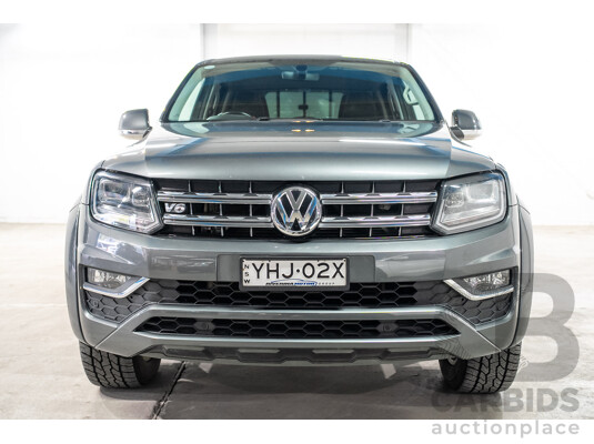 03/2017 Volkswagen Amarok V6 TDI 550 Highline (4x4) 2H MY17.5 Dual Cab Utility Grey Turbo Diesel 3.0L