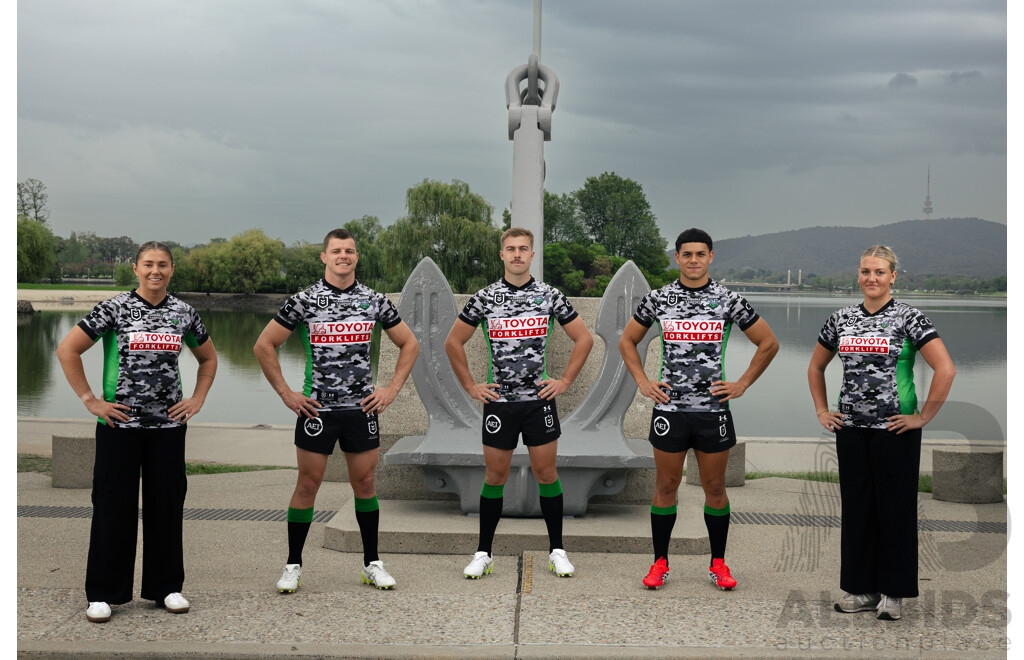 2. Sebastian Kris - Match Worn and Signed Canberra Raiders 2026 ANZAC Round Jersey - Round 8 v Tigers - Proceeds towards the Raiders Foundation for HMAS Harman Charities of Choice
