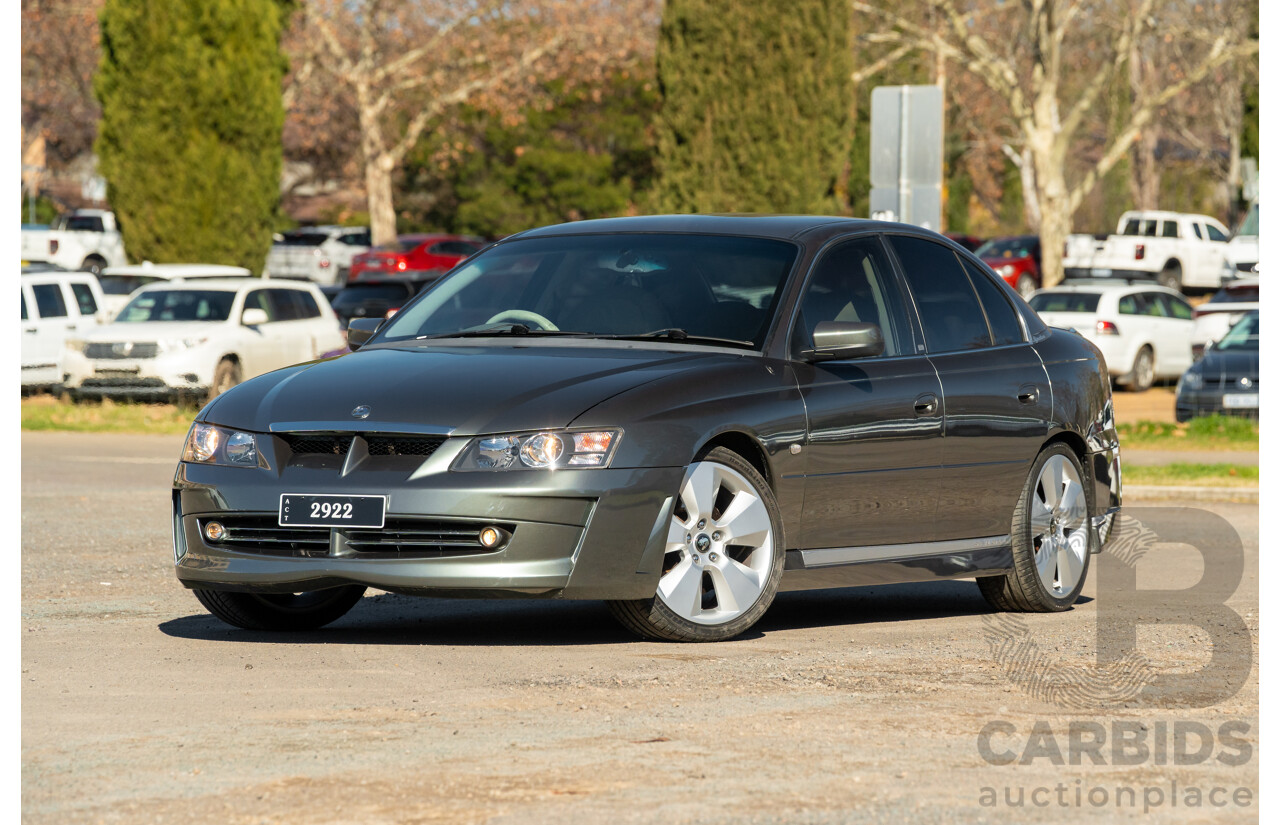 04/2003 Holden Special Vehicles (HSV) VY Senator Signature No.96 4d Sedan Turbine Grey Metallic V8 5.7L
