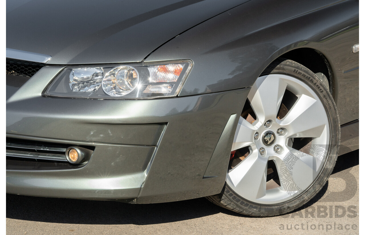 04/2003 Holden Special Vehicles (HSV) VY Senator Signature No.96 4d Sedan Turbine Grey Metallic V8 5.7L