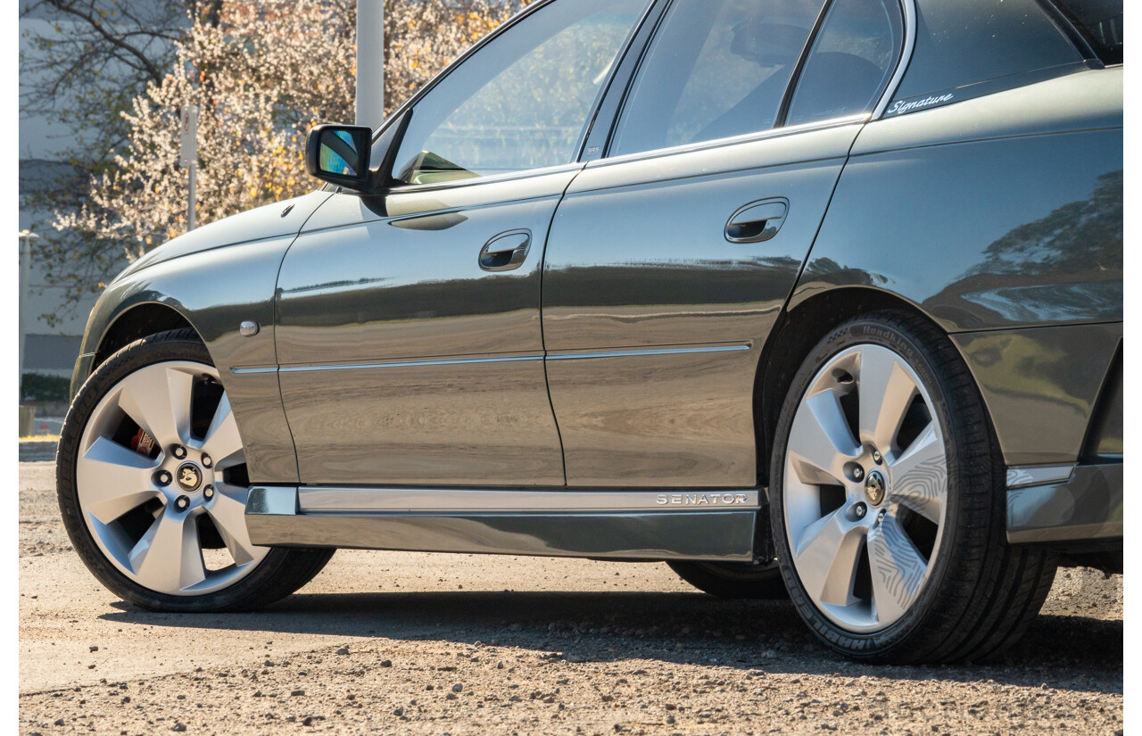 04/2003 Holden Special Vehicles (HSV) VY Senator Signature No.96 4d Sedan Turbine Grey Metallic V8 5.7L