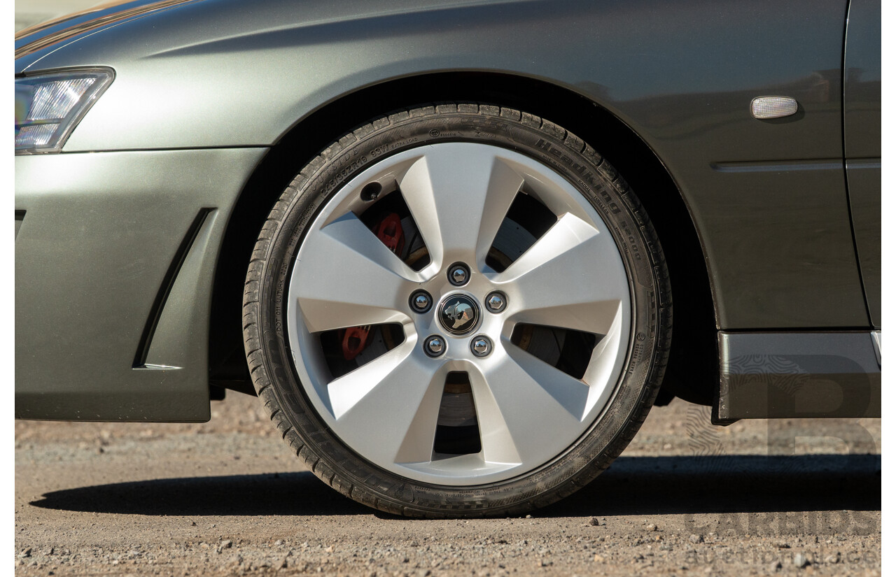 04/2003 Holden Special Vehicles (HSV) VY Senator Signature No.96 4d Sedan Turbine Grey Metallic V8 5.7L