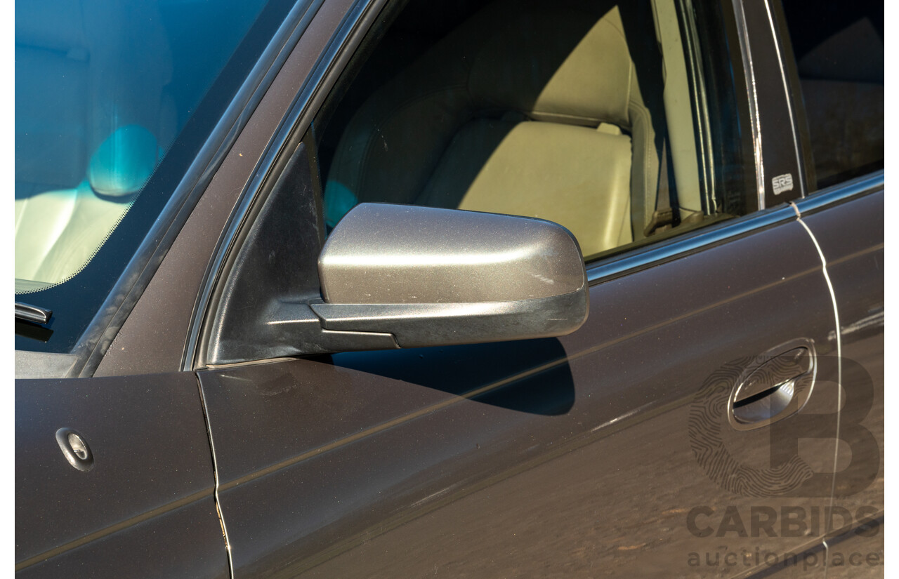 04/2003 Holden Special Vehicles (HSV) VY Senator Signature No.96 4d Sedan Turbine Grey Metallic V8 5.7L