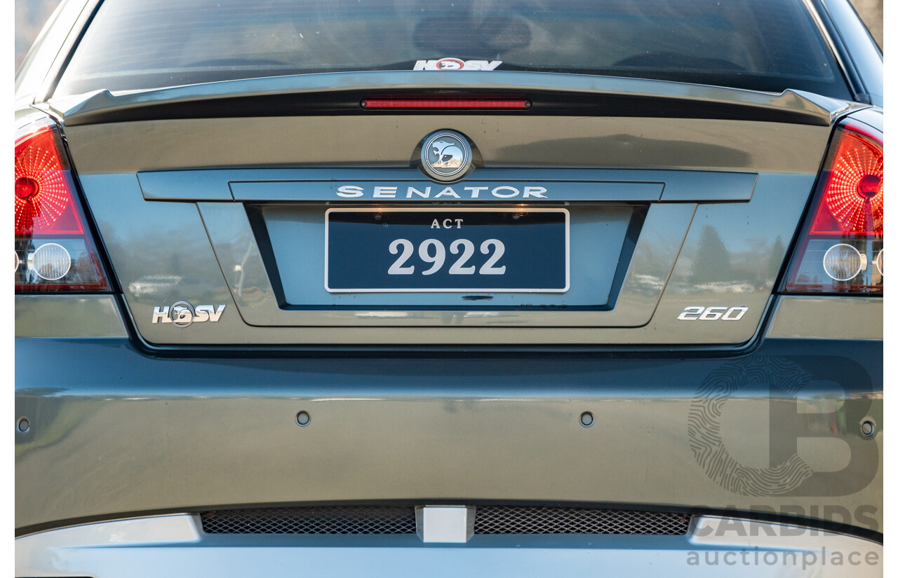 04/2003 Holden Special Vehicles (HSV) VY Senator Signature No.96 4d Sedan Turbine Grey Metallic V8 5.7L