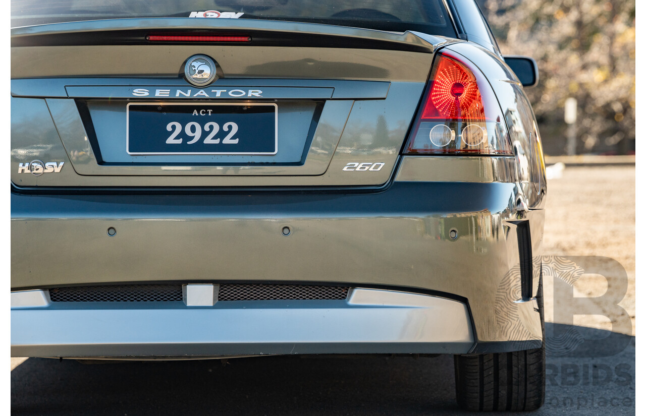 04/2003 Holden Special Vehicles (HSV) VY Senator Signature No.96 4d Sedan Turbine Grey Metallic V8 5.7L
