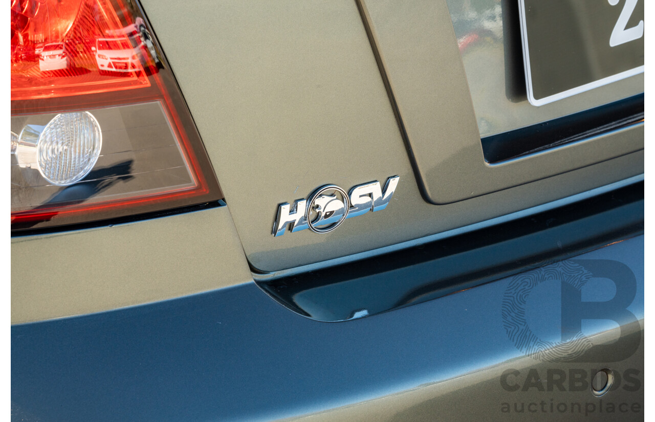 04/2003 Holden Special Vehicles (HSV) VY Senator Signature No.96 4d Sedan Turbine Grey Metallic V8 5.7L