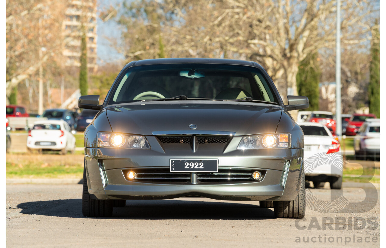 04/2003 Holden Special Vehicles (HSV) VY Senator Signature No.96 4d Sedan Turbine Grey Metallic V8 5.7L