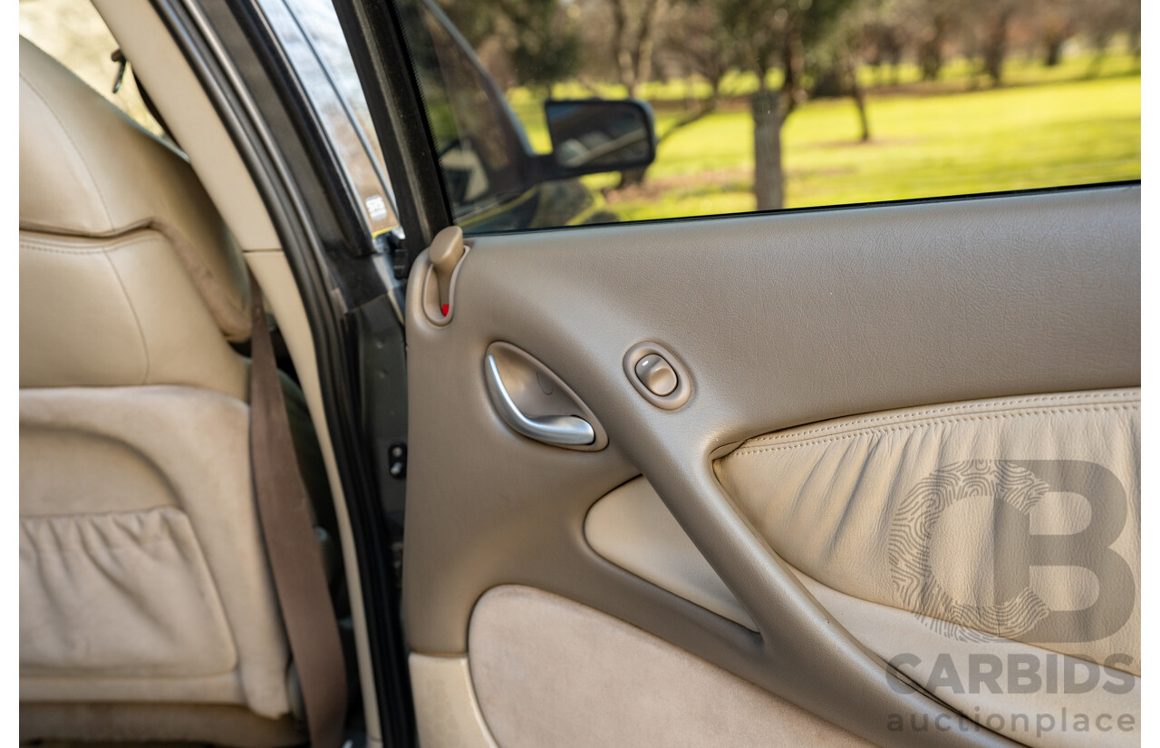 04/2003 Holden Special Vehicles (HSV) VY Senator Signature No.96 4d Sedan Turbine Grey Metallic V8 5.7L