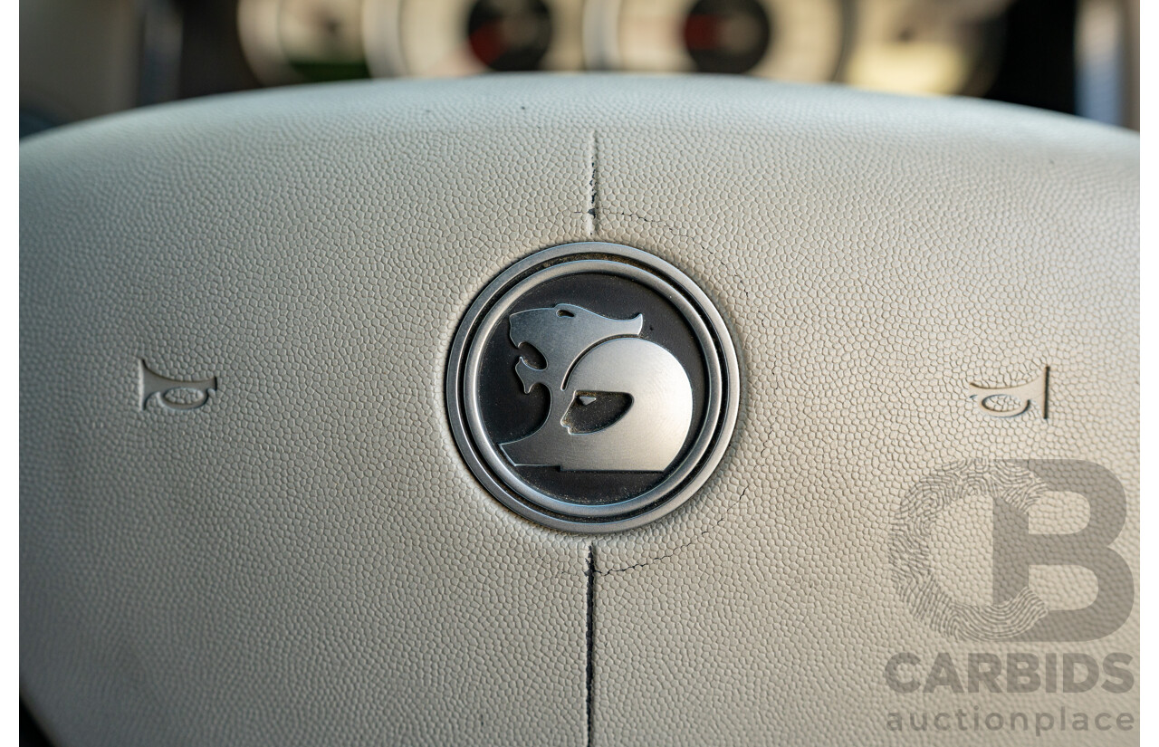 04/2003 Holden Special Vehicles (HSV) VY Senator Signature No.96 4d Sedan Turbine Grey Metallic V8 5.7L