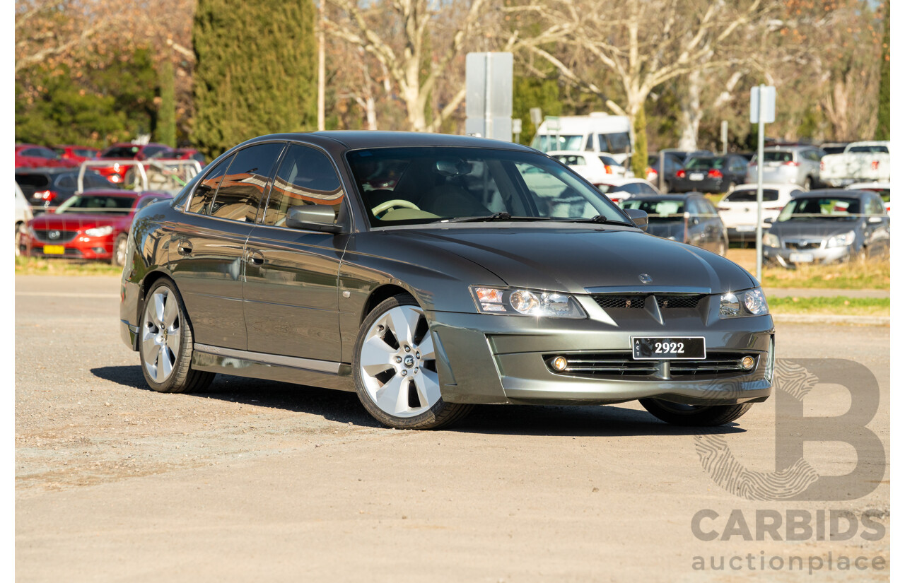 04/2003 Holden Special Vehicles (HSV) VY Senator Signature No.96 4d Sedan Turbine Grey Metallic V8 5.7L