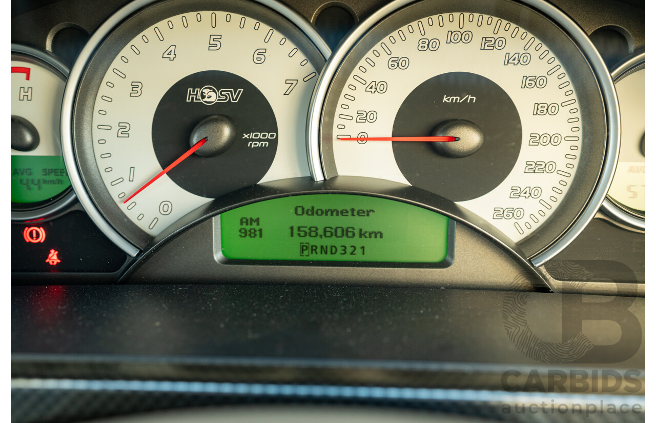 04/2003 Holden Special Vehicles (HSV) VY Senator Signature No.96 4d Sedan Turbine Grey Metallic V8 5.7L