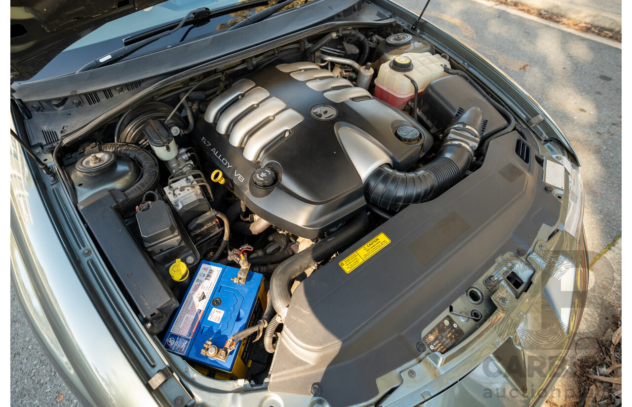 04/2003 Holden Special Vehicles (HSV) VY Senator Signature No.96 4d Sedan Turbine Grey Metallic V8 5.7L