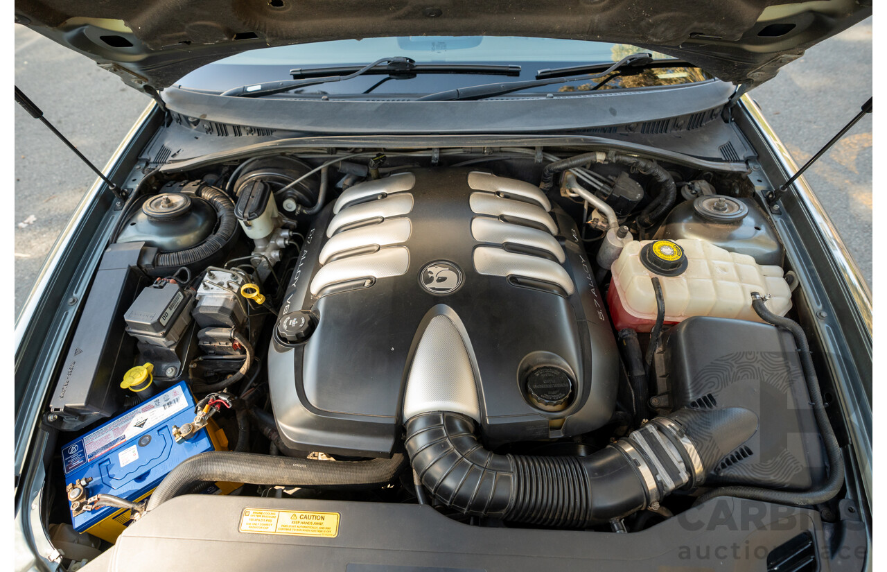 04/2003 Holden Special Vehicles (HSV) VY Senator Signature No.96 4d Sedan Turbine Grey Metallic V8 5.7L