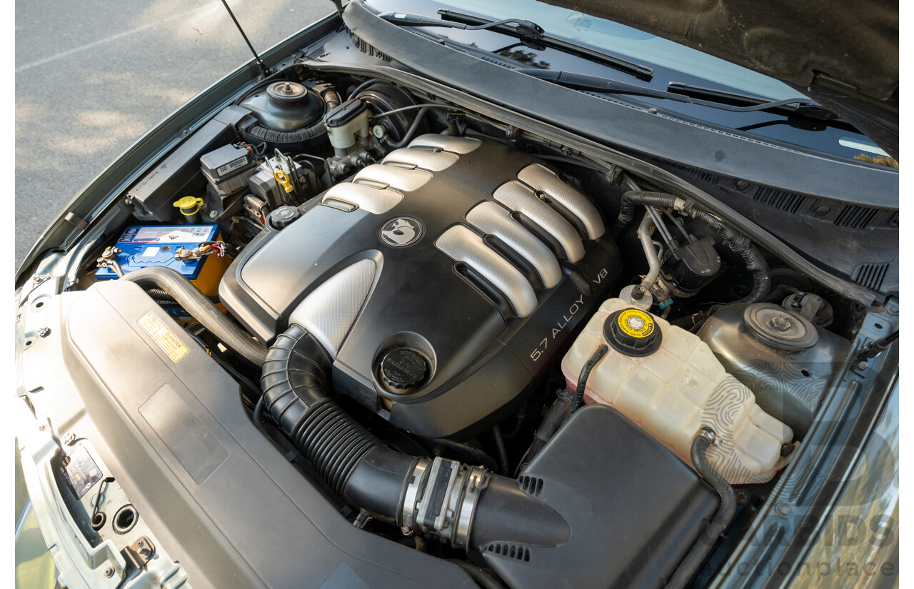 04/2003 Holden Special Vehicles (HSV) VY Senator Signature No.96 4d Sedan Turbine Grey Metallic V8 5.7L