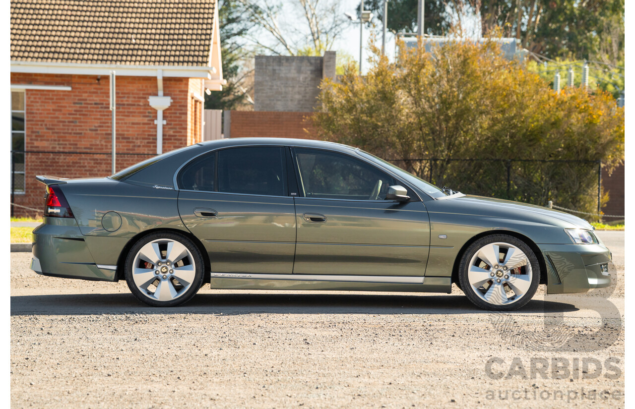 04/2003 Holden Special Vehicles (HSV) VY Senator Signature No.96 4d Sedan Turbine Grey Metallic V8 5.7L