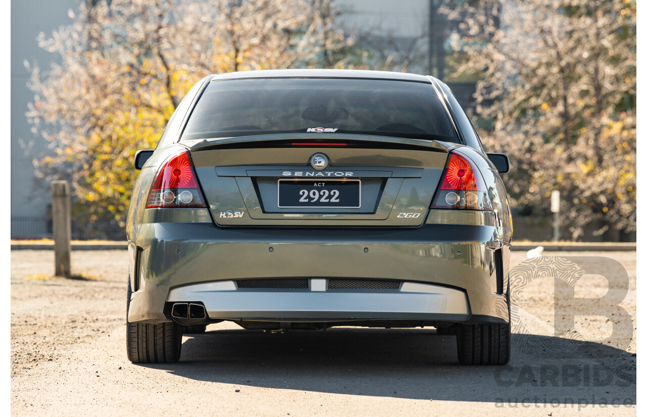 04/2003 Holden Special Vehicles (HSV) VY Senator Signature No.96 4d Sedan Turbine Grey Metallic V8 5.7L