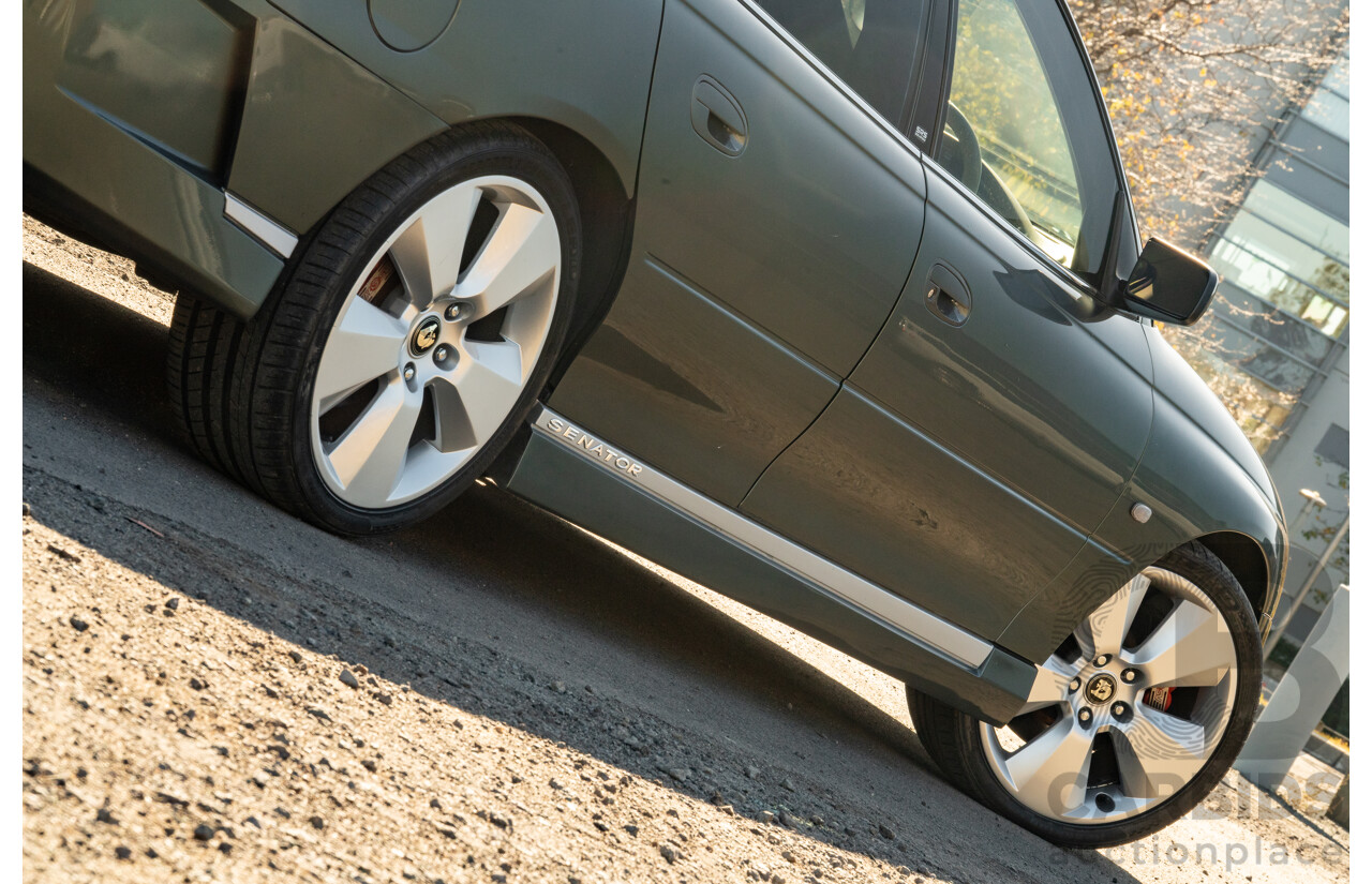 04/2003 Holden Special Vehicles (HSV) VY Senator Signature No.96 4d Sedan Turbine Grey Metallic V8 5.7L