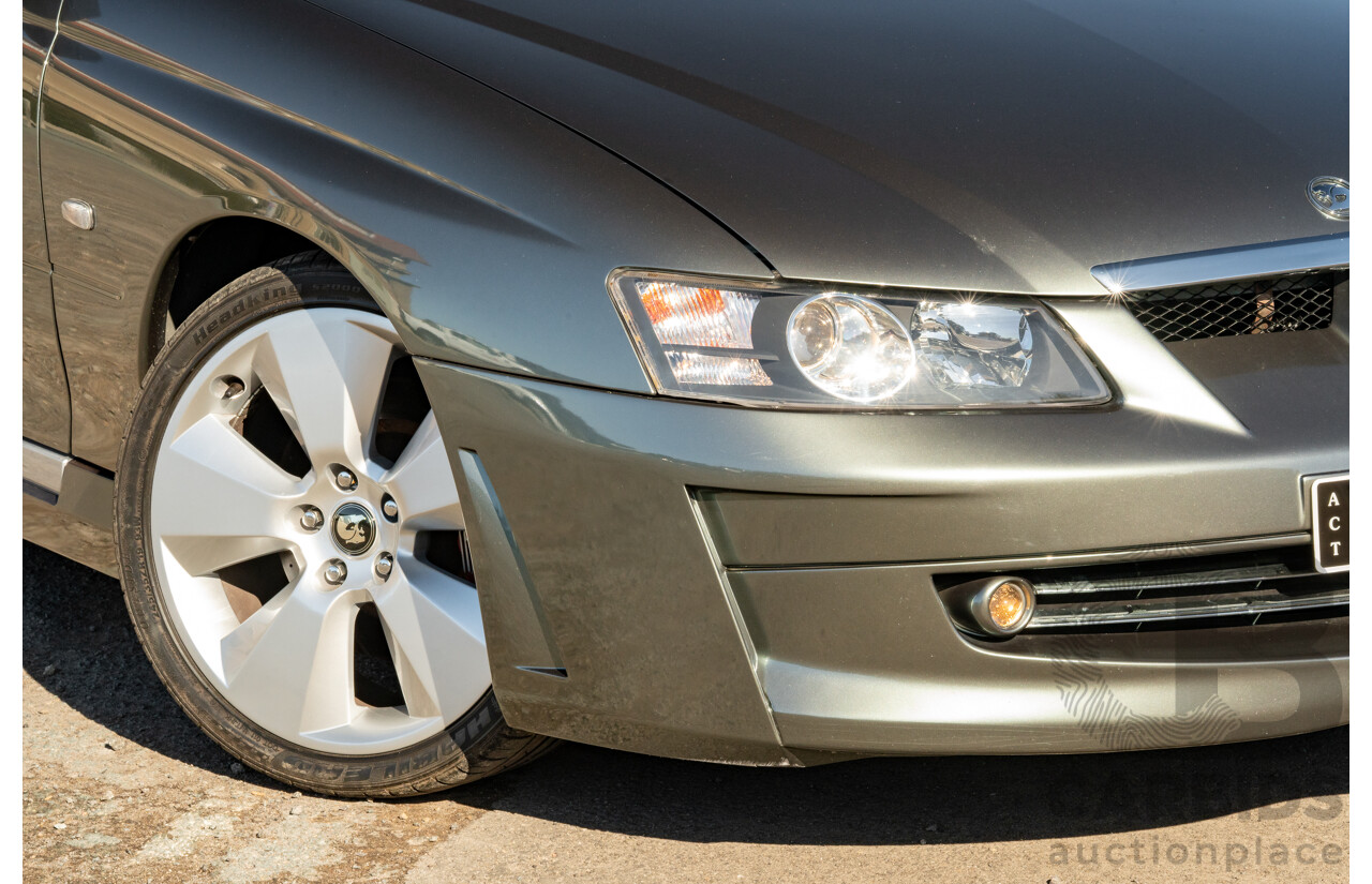 04/2003 Holden Special Vehicles (HSV) VY Senator Signature No.96 4d Sedan Turbine Grey Metallic V8 5.7L
