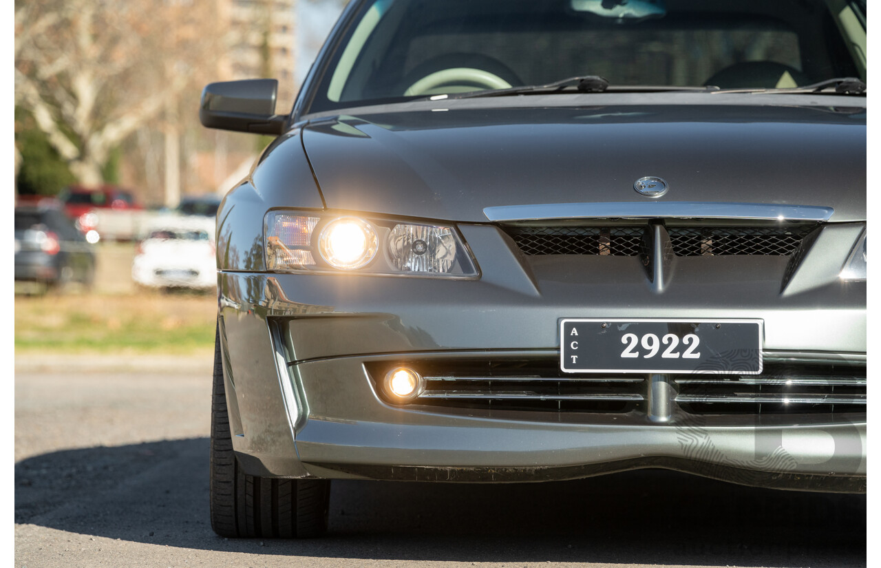 04/2003 Holden Special Vehicles (HSV) VY Senator Signature No.96 4d Sedan Turbine Grey Metallic V8 5.7L