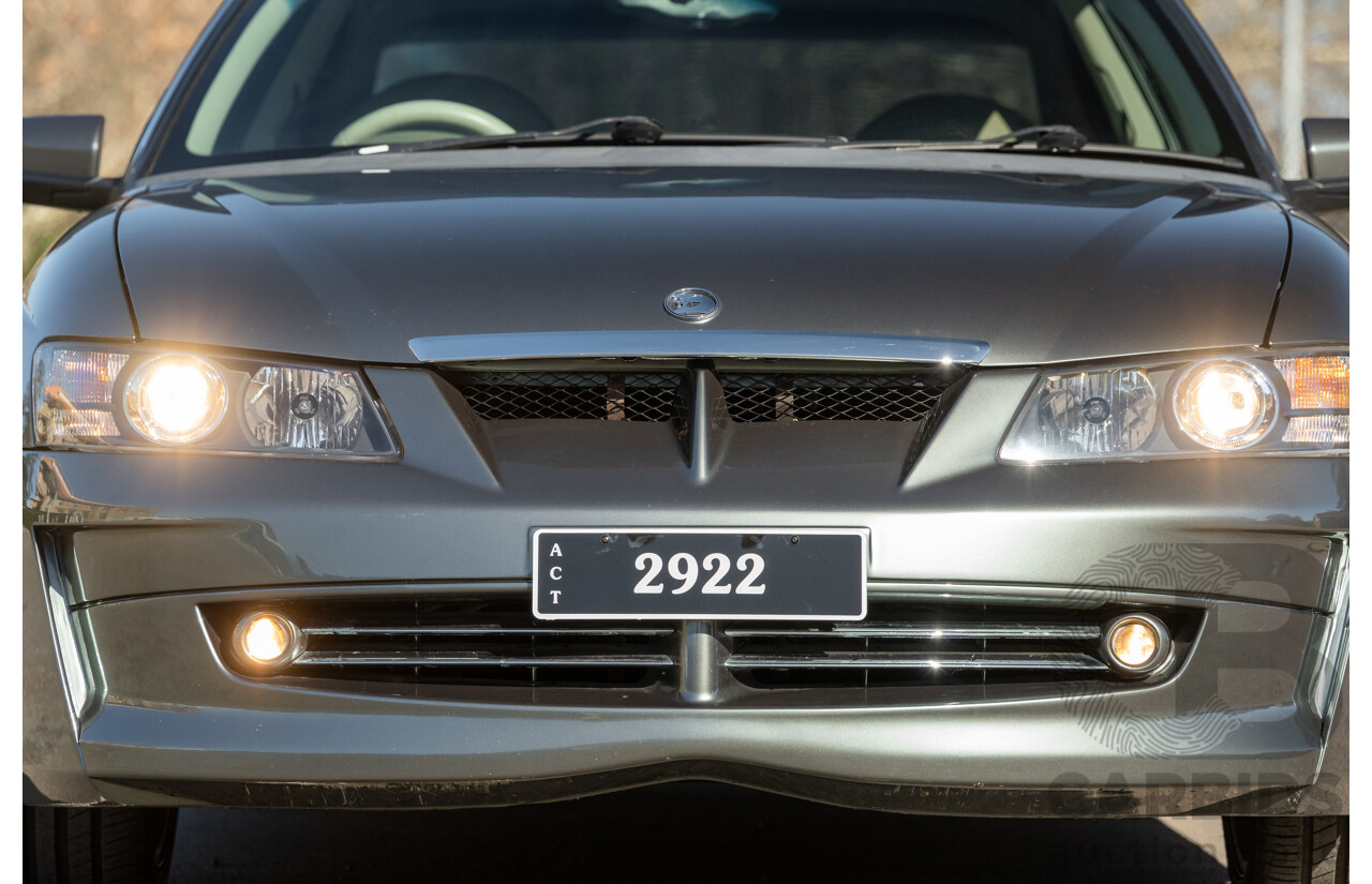04/2003 Holden Special Vehicles (HSV) VY Senator Signature No.96 4d Sedan Turbine Grey Metallic V8 5.7L