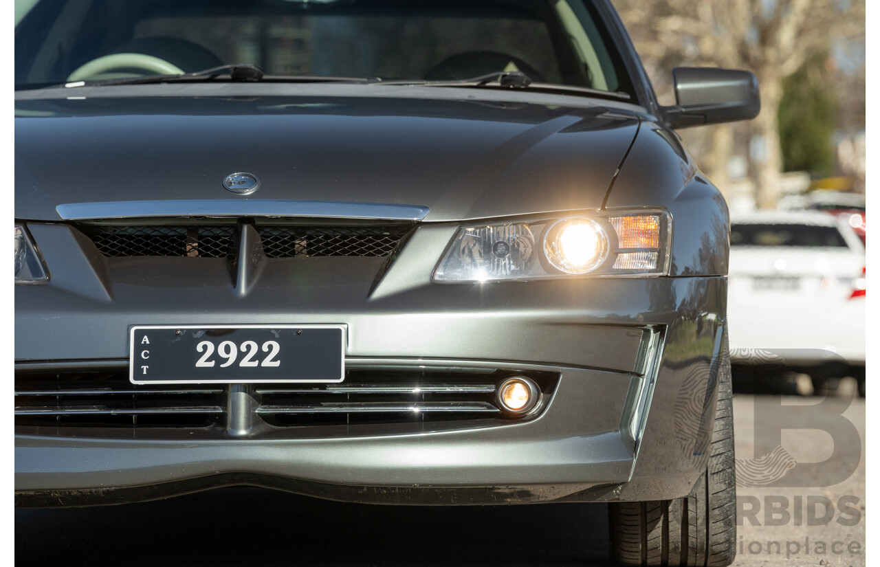 04/2003 Holden Special Vehicles (HSV) VY Senator Signature No.96 4d Sedan Turbine Grey Metallic V8 5.7L