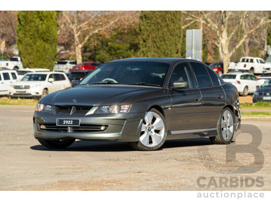 04/2003 Holden Special Vehicles (HSV) VY Senator Signature No.96 4d Sedan Turbine Grey Metallic V8 5.7L