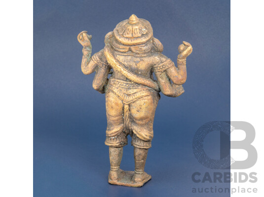 Solid Brass Lord Ganesha Figure