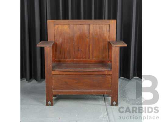 Wooden Storage Bench