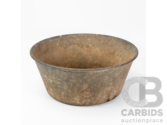 Vintage Galvanized Wash Tub