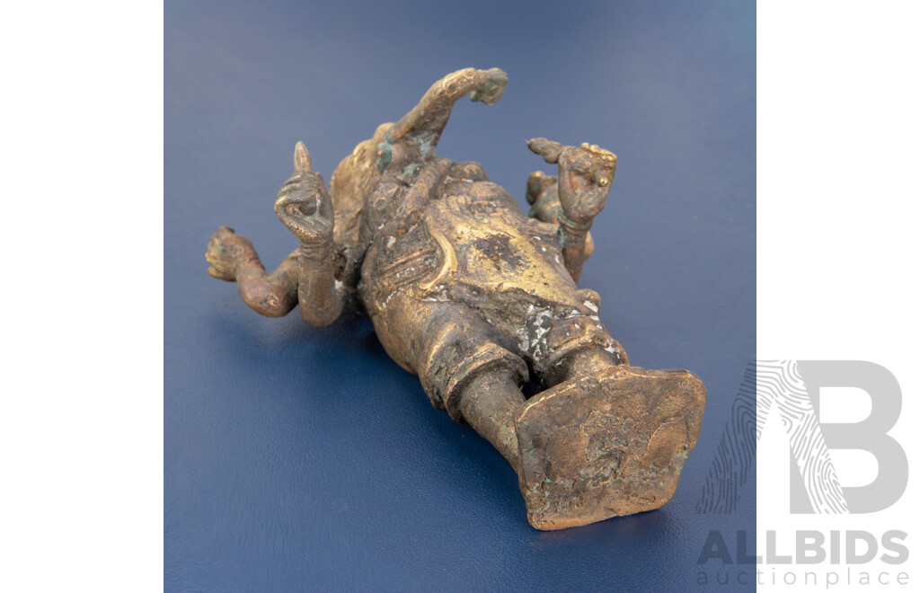 Solid Brass Lord Ganesha Figure