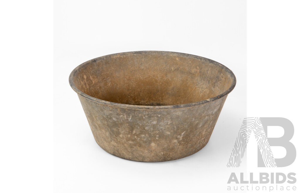 Vintage Galvanized Wash Tub