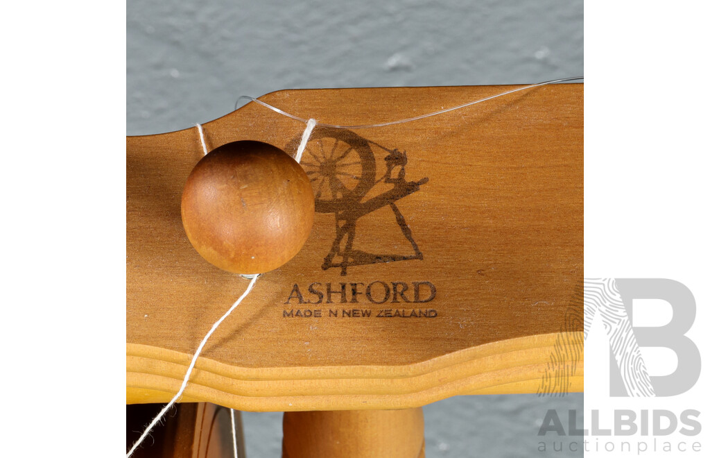 Timber Wool Spinning Wheel by Ashford, New Zealand
