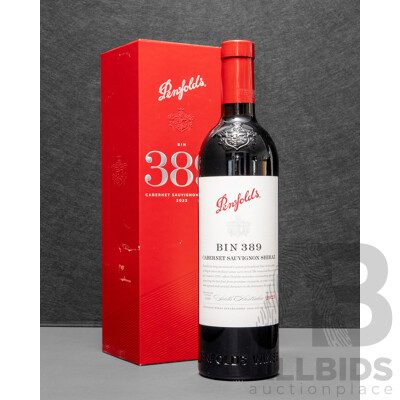 Penfolds Bin 389 Cabernet Sauvignon Shiraz Vintage 2023 in Presentation Box