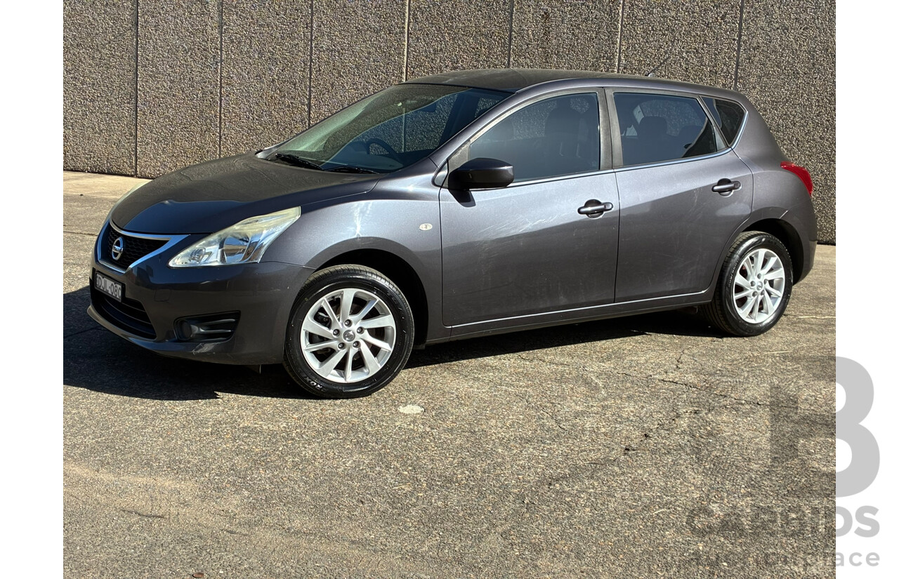 09/2016 Nissan Pulsar ST FWD C12 SERIES 2 5D Hatchback Grey 1.8L