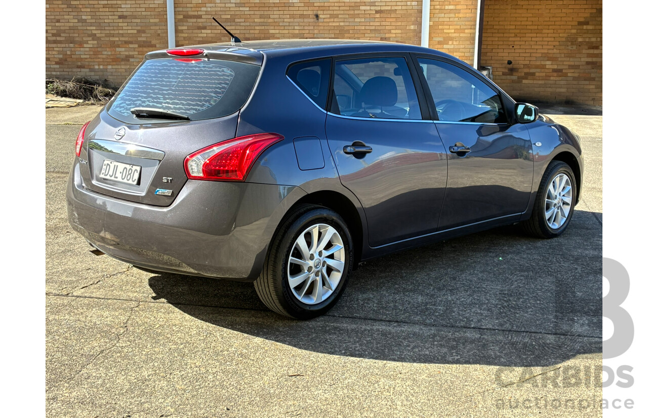 09/2016 Nissan Pulsar ST FWD C12 SERIES 2 5D Hatchback Grey 1.8L