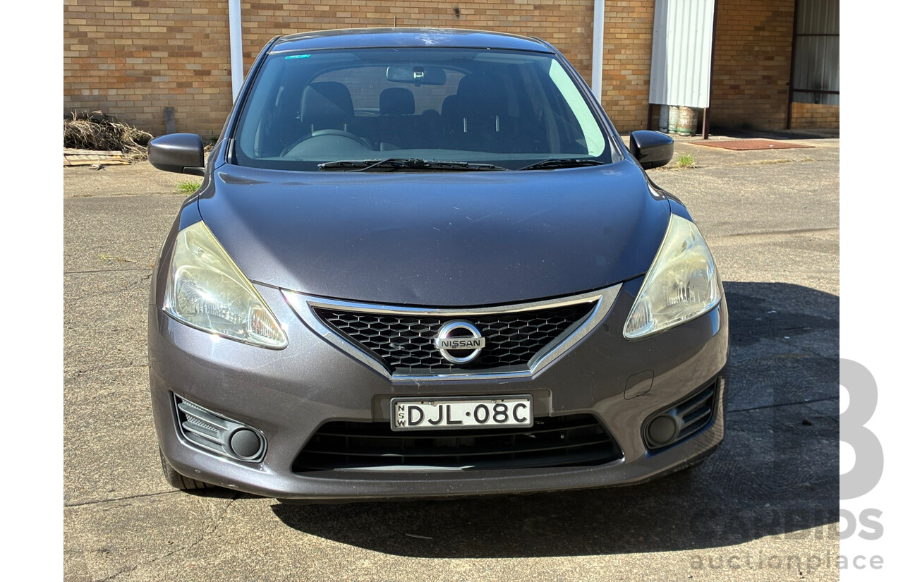 09/2016 Nissan Pulsar ST FWD C12 SERIES 2 5D Hatchback Grey 1.8L