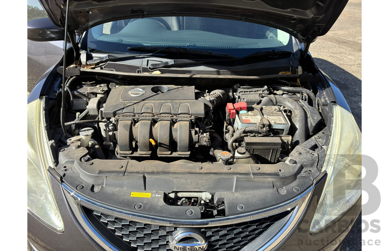 09/2016 Nissan Pulsar ST FWD C12 SERIES 2 5D Hatchback Grey 1.8L