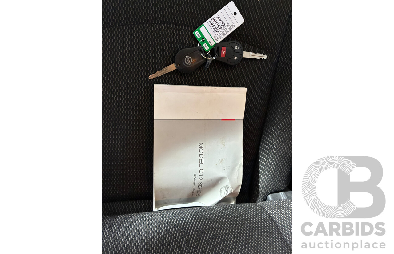 09/2016 Nissan Pulsar ST FWD C12 SERIES 2 5D Hatchback Grey 1.8L