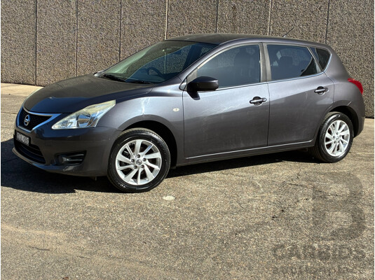 09/2016 Nissan Pulsar ST FWD C12 SERIES 2 5D Hatchback Grey 1.8L