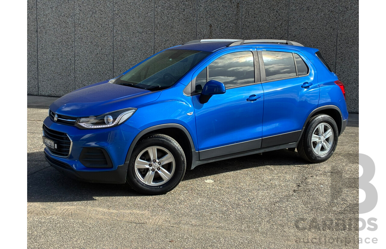 09/2017 Holden Trax LS TJ MY18 4d Wagon Blue Turbo 1.4L