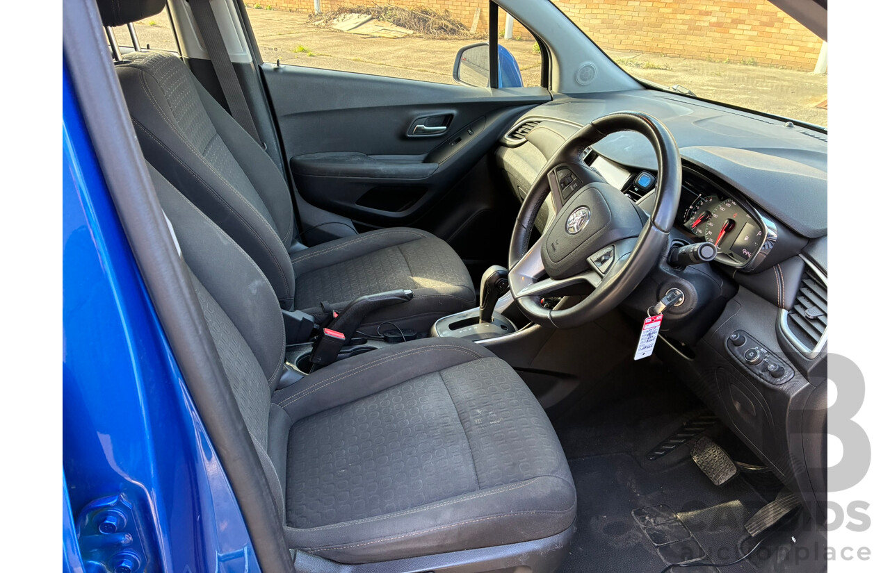 09/2017 Holden Trax LS TJ MY18 4d Wagon Blue Turbo 1.4L