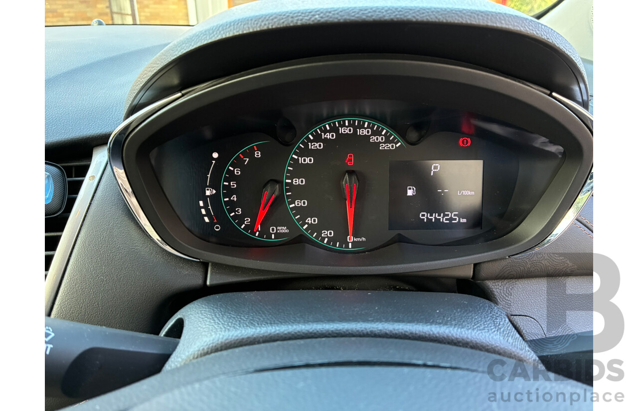 09/2017 Holden Trax LS TJ MY18 4d Wagon Blue Turbo 1.4L